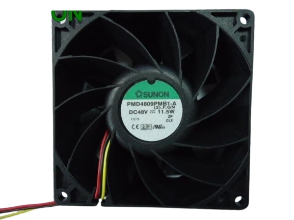 Sunon PMD4809PMB1-A 3-Wire FOO Signal Bearing Fan Replacement